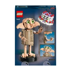 Lego harry potter 76421 dobby l’elfo domestico, modello snodabile di personaggio iconico, gioco da collezione, regalo 8+ anni><noscript><img width=