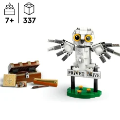 Lego harry potter 76425 edvige al numero 4 di privet drive, gioco per bambini 7+, modellino da costruire di civetta delle nevi><noscript><img width=