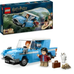 Lego harry potter 76424 ford anglia volante, modellino di macchina giocattolo da costruire, giochi bambini 7+ con minifigure> Mattoncini