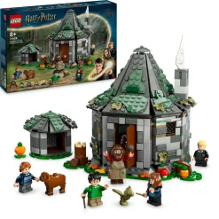 Lego harry potter 76428 la capanna di hagrid: una visita inattesa, giochi per bambini 8+ anni, casa giocattolo con 7 personaggi> Costruzioni Per Adulti|Mattoncini