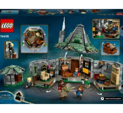 Lego harry potter 76428 la capanna di hagrid: una visita inattesa, giochi per bambini 8+ anni, casa giocattolo con 7 personaggi><noscript><img width=