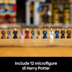 LEGO® Harry Potter™ Lego harry potter 76444 negozi di magia di diagon alley, kit modellismo per adulti in microscala con edifici e 12 personaggi><noscript><img width=