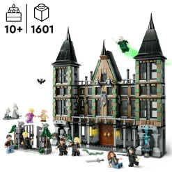 LEGO® Harry Potter™ Lego harry potter 76453 villa malfoy, giochi bambini 10+, casa giocattolo con stanze, funzioni e 9 personaggi, idea regalo><noscript><img width=