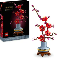 Lego icons 10369 albicocco giapponese, fiore finto artificiale da costruire per adulti, idea regalo per donna, uomo, lei o lui> Costruzioni Per Adulti|Mattoncini