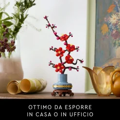 Lego icons 10369 albicocco giapponese, fiore finto artificiale da costruire per adulti, idea regalo per donna, uomo, lei o lui><noscript><img width=