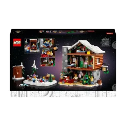 Lego icons 10325 baita alpina, modellino di casa con minifigure, modellismo da costruire per adulti, regalo per donna e uomo> Costruzioni Per Adulti|Mattoncini