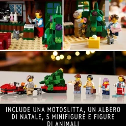 Lego icons 10325 baita alpina, modellino di casa con minifigure, modellismo da costruire per adulti, regalo per donna e uomo><noscript><img width=