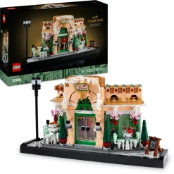 LEGO ICONS 10362 café francese – kit modellismo fai da te per adulti da collezione, idea regalo creativa per donna o uomo> Costruzioni Per Adulti|Mattoncini