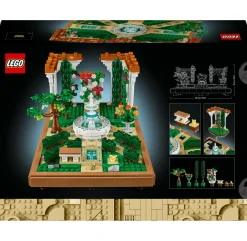 LEGO ICONS 10359 il giardino della fontana, modellino da costruire per adulti da collezione, idea regalo per donna o uomo><noscript><img width=