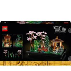 Lego icons 10315 il giardino tranquillo, kit giardino botanico zen per adulti con fiori di loto, regalo per donna e uomo><noscript><img width=