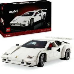 LEGO ICONS Lego  icons 10337 lamborghini countach 5000 quattrovalvole, modellino di auto per adulti, regalo uomo o donna da collezione> Costruzioni Per Adulti|Mattoncini