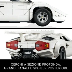 LEGO ICONS Lego  icons 10337 lamborghini countach 5000 quattrovalvole, modellino di auto per adulti, regalo uomo o donna da collezione><noscript><img width=