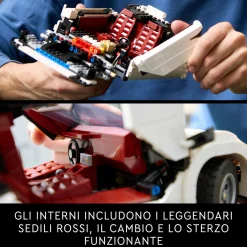 LEGO ICONS Lego  icons 10337 lamborghini countach 5000 quattrovalvole, modellino di auto per adulti, regalo uomo o donna da collezione><noscript><img width=