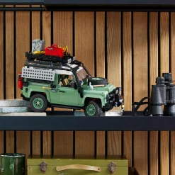 Lego icons 10317 land rover classic defender 90, modellismo per adulti, modellino di auto off-road 4×4, regalo da collezione><noscript><img width=