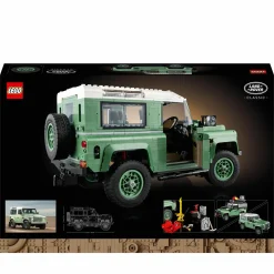 Lego icons 10317 land rover classic defender 90, modellismo per adulti, modellino di auto off-road 4×4, regalo da collezione><noscript><img width=