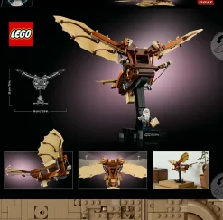 LEGO ICONS 10363 macchina volante di leonardo da vinci, modellino da costruire per adulti da collezione, regalo uomo o donna><noscript><img width=