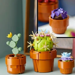 Lego icons 10329 piantine, collezione botanica con fiori artificiali, decorazione casa, idea regalo di compleanno donna o uomo><noscript><img width=