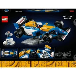 LEGO ICONS 10353 williams racing fw14b e nigel mansell, modello di auto f1 con minifigure, regalo per adulti, uomo o donna><noscript><img width=