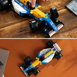 LEGO ICONS 10353 williams racing fw14b e nigel mansell, modello di auto f1 con minifigure, regalo per adulti, uomo o donna><noscript><img width=