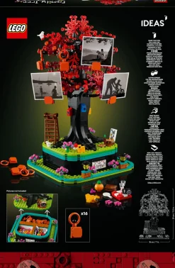 Lego ideas 21346 albero genealogico, idea regalo, hobby creativo con le costruzioni per adulti, decorazione per casa e ufficio><noscript><img width=