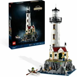 Lego ideas 21335 faro motorizzato con luci, modellismo da costruire adulti, idee regalo per decorazioni casa, hobby creativi> Costruzioni Per Adulti|Mattoncini