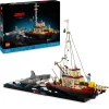 LEGO IDEAS 21350 lo squalo, kit modellismo per adulti da costruire, diorama da collezione, regalo creativo per uomo o donna> Costruzioni Per Adulti|Mattoncini