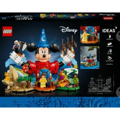 Disney Lego ideas 21352 magia , set da collezione per adulti da costruire con personaggi dei film, idea regalo per uomo o donna><noscript><img width=