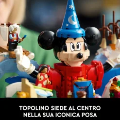 Disney Lego ideas 21352 magia , set da collezione per adulti da costruire con personaggi dei film, idea regalo per uomo o donna><noscript><img width=