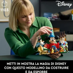 Disney Lego ideas 21352 magia , set da collezione per adulti da costruire con personaggi dei film, idea regalo per uomo o donna><noscript><img width=