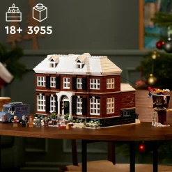 Lego ideas mamma ho perso l’aereo, casa di kevin mccallister, idea regalo con 5 minifigure, set per adulti, 21330><noscript><img width=