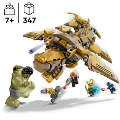Lego marvel 76290 avengers vs. leviathan, figura giocattolo costruibile con minifigure di supereroi, giochi per bambini 7+> Mattoncini