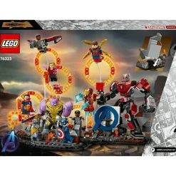 LEGO SUPER HEROES Lego marvel 76323 battaglia finale avengers endgame – 10 personaggi – 10+><noscript><img width=