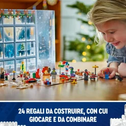 Lego marvel 76293 calendario dell’avvento 2024 spider-man giocattolo con supereroi e modellini, gioco di natale per bambini 7+> Mattoncini