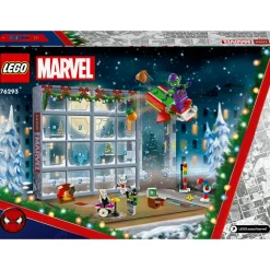 Lego marvel 76293 calendario dell’avvento 2024 spider-man giocattolo con supereroi e modellini, gioco di natale per bambini 7+><noscript><img width=