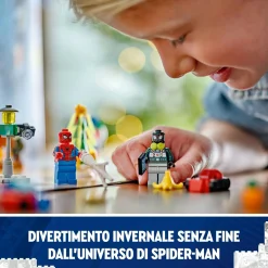 Lego marvel 76293 calendario dell’avvento 2024 spider-man giocattolo con supereroi e modellini, gioco di natale per bambini 7+><noscript><img width=
