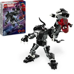 DC COMICS Lego marvel 76276 mech di venom vs. miles morales, giocattolo action figure per bambini 6+ anni con minifigure di spider-man> Mattoncini