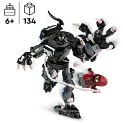 DC COMICS Lego marvel 76276 mech di venom vs. miles morales, giocattolo action figure per bambini 6+ anni con minifigure di spider-man><noscript><img width=