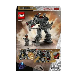 Lego marvel 76277 mech di war machine, giocattolo action figure per bambini 6+ anni, supereroe con 3 shooter, personaggio mcu><noscript><img width=