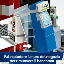 LEGO SUPER HEROES Lego marvel 76311 spider-verse: miles morales contro la macchia, edificio e macchina giocattolo da costruire, giochi bambini9+><noscript><img width=