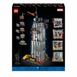 Lego marvel daily bugle di spider-man, iconico set da collezione per adulti con 25 minifigure, idea regalo, 76178> Costruzioni Per Adulti|Mattoncini