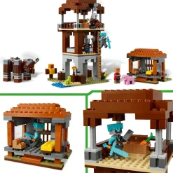 Lego minecraft 21278 avamposto saccheggiatore: fortezza, razziatore 8+><noscript><img width=