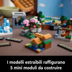 Lego minecraft 21265 banco da lavoro, modellino da costruire per il 15° anniversario del videogioco, regalo per fan adulti><noscript><img width=