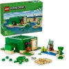 Lego minecraft 21254 beach house della tartaruga, casa giocattolo da costruire per bambini di 8+ anni con personaggi e animali> Costruzioni Per Adulti|Mattoncini