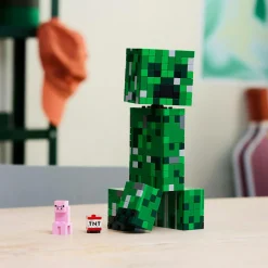 Lego minecraft 21276 creeper: action figure snodabile, segreto 10+><noscript><img width=