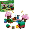 Lego minecraft 21260 il giardino del ciliegio in fiore, modello di bioma con 1 personaggio e animali, giochi per bambini 8+> Mattoncini