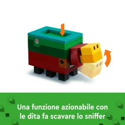 Lego minecraft 21260 il giardino del ciliegio in fiore, modello di bioma con 1 personaggio e animali, giochi per bambini 8+><noscript><img width=