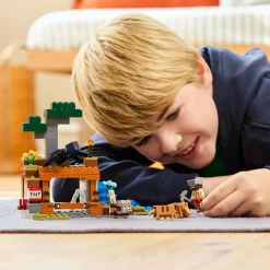 MINECRAFT Lego 21269 spedizione nella miniera dell’armadillo, gioco per bambini 8+ con personaggi, armi giocattolo e funzioni> Mattoncini