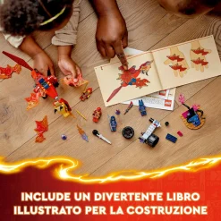 Lego ninjago 71815 battaglia del drago sorgente di kai, drago giocattolo da costruire, gioco per bambini 4+ con starter brick><noscript><img width=