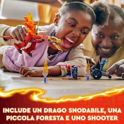 Lego ninjago 71815 battaglia del drago sorgente di kai, drago giocattolo da costruire, gioco per bambini 4+ con starter brick><noscript><img width=