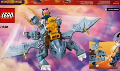 Lego ninjago 71810 draghetto riyu, modellino da costruire di drago giocattolo con 3 minifigure, giochi per bambini di 6+ anni><noscript><img width=